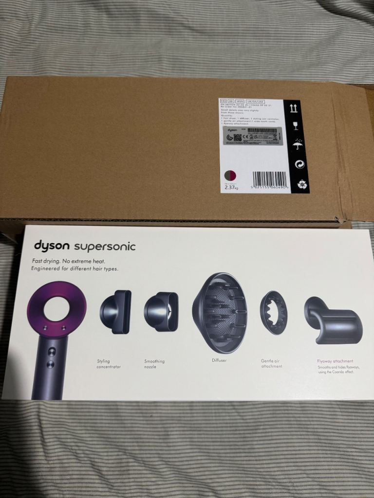 Dyson Supersonic Hair Dryer Grey/Pink