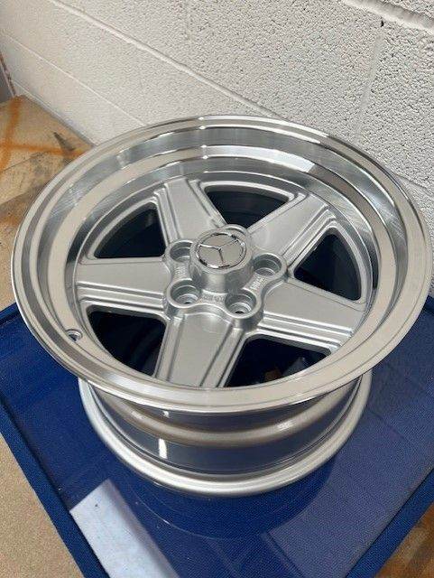 16 inch Staggered PENTA AMG Style Deep Dish Wheels for MERCEDES Old Skool Models - Brand New