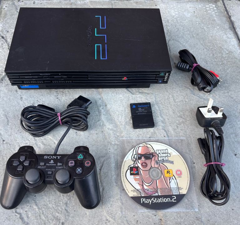 PlayStation 2 Console.  SCPH-39003
