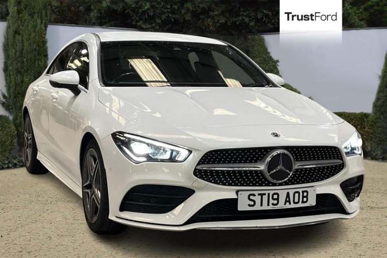 2019 Mercedes-Benz CLA CLA 200 AMG Line 4dr Tip Auto- Parking Sensors & Camera Automatic Coupe Pe...
