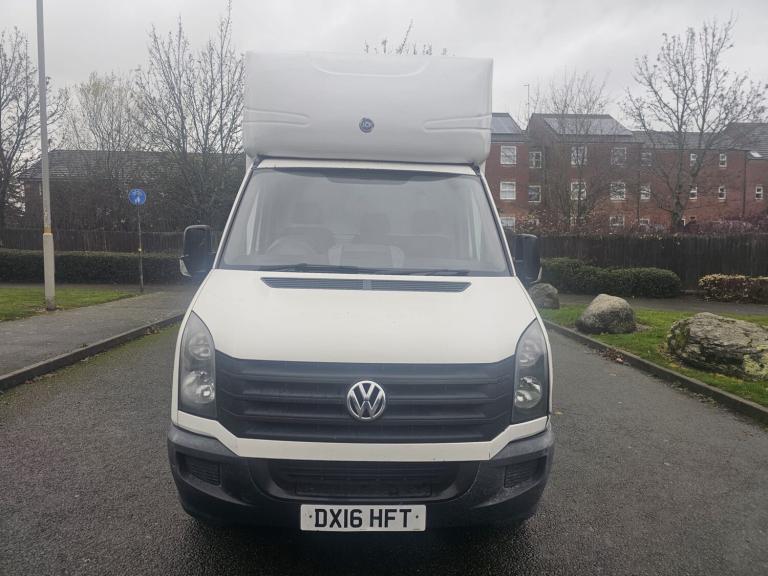 VOLKSWAGEN CRAFTER 2.0 TDI LUTON TAIL LIFT NEW CLUTCH FLY WHEEL &amp; CAMBELT NO VAT