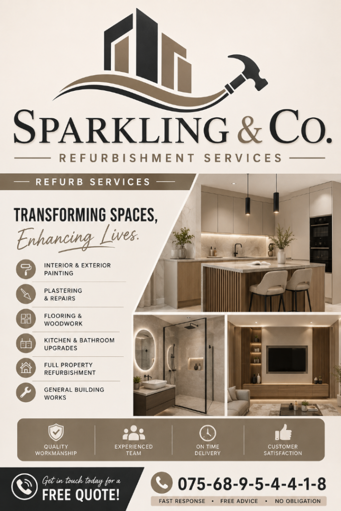 Professional Refurbishment Services-All London -A Grade work