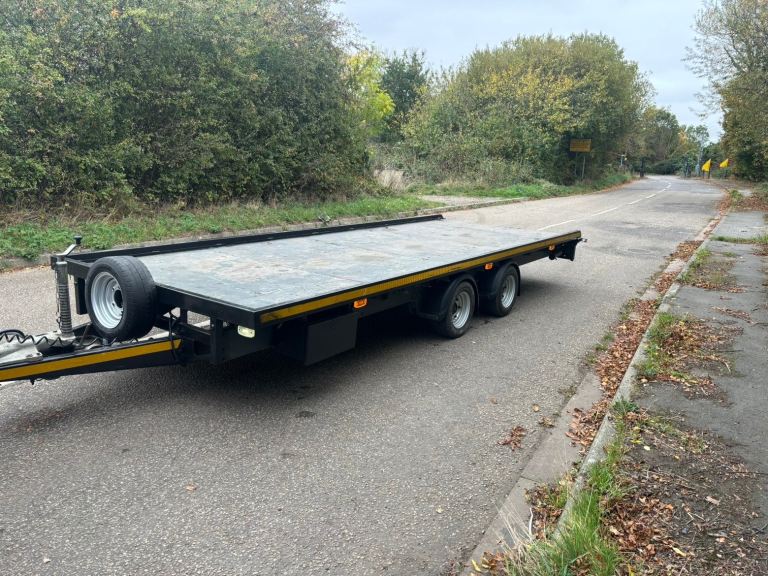 Flat bed trailer 18ft 3500kg