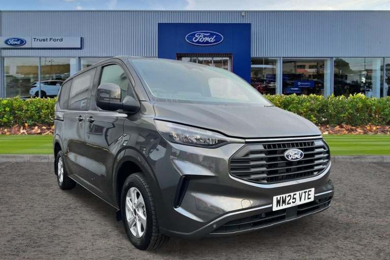 2025 Ford Transit Custom 320 Limited L1 SWB Double Cab In Van 2.0 EcoBlue 136ps Low Roof Manual C...