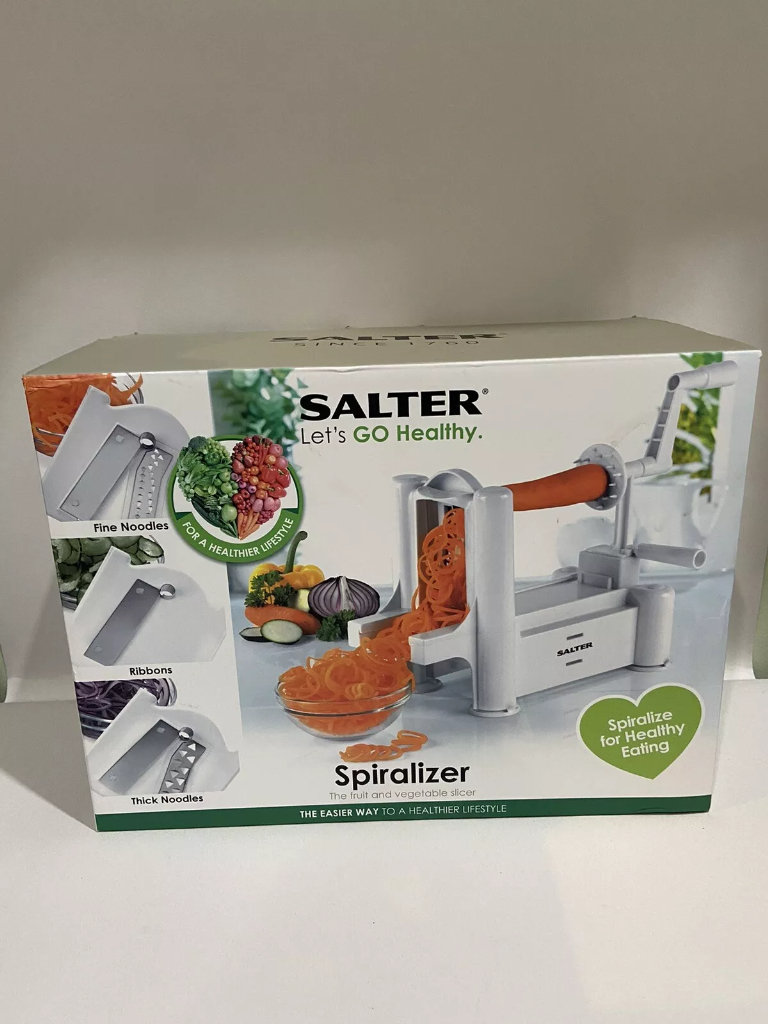 Spiralizer Vegetable Slicer Fruit Cutter Twister Salter Kitchen Tool Chopper
