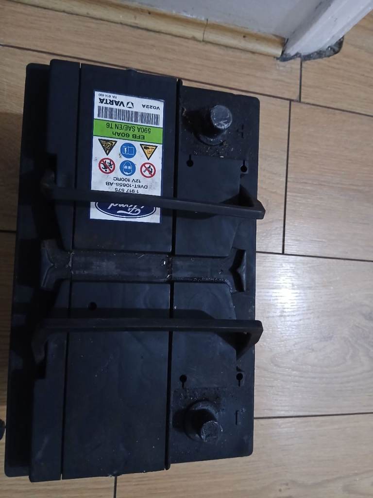 Ford battery 60 amp fully charged 