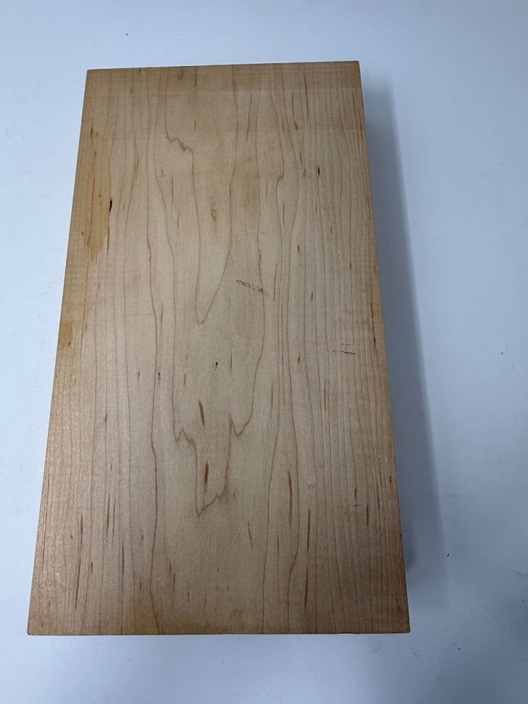 Hardwood Timber Board / Wood Blank - Light Coloured Either Maple or Birch