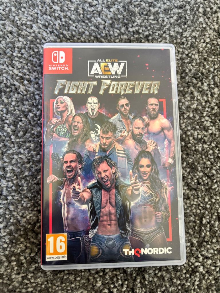 AEW elite wrestling Nintendo switch 