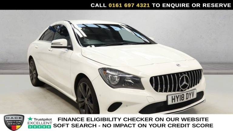 2018 Mercedes-Benz CLA CLA 180 Sport 4dr SALOON PETROL Manual