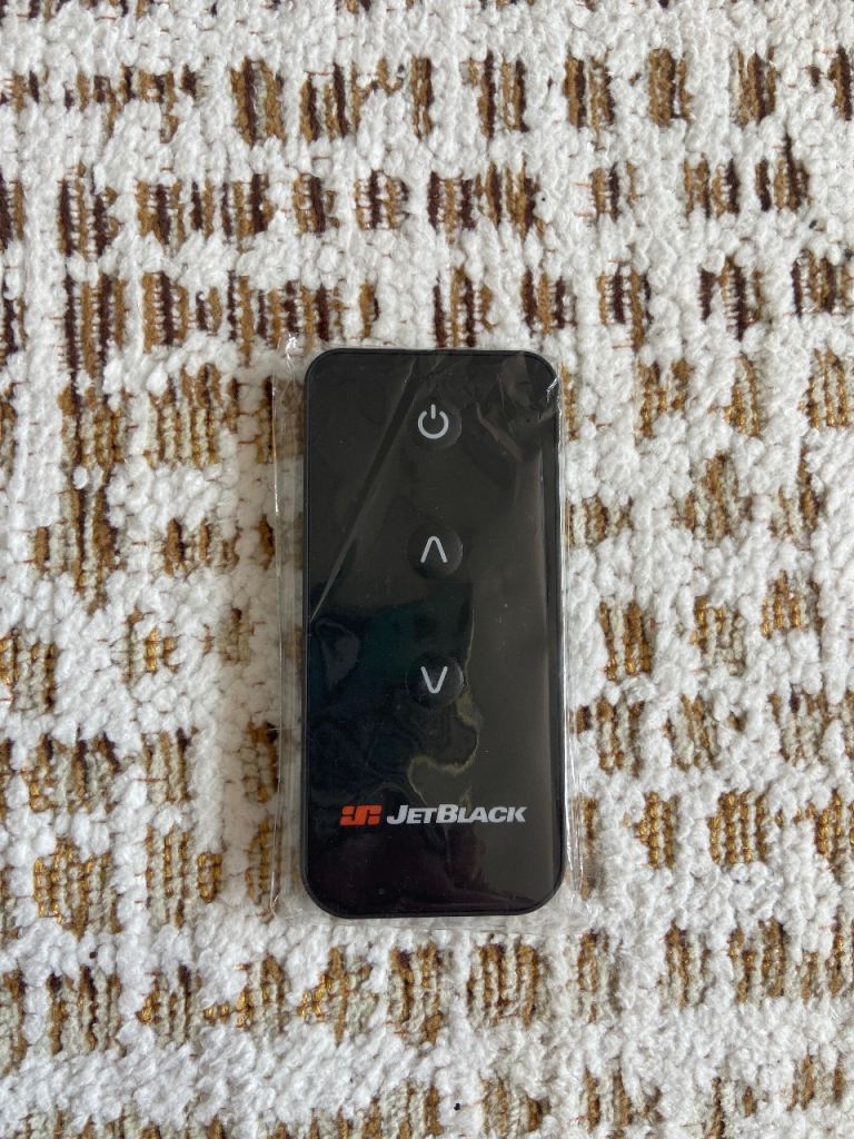 JetBlack trainer fan remote control