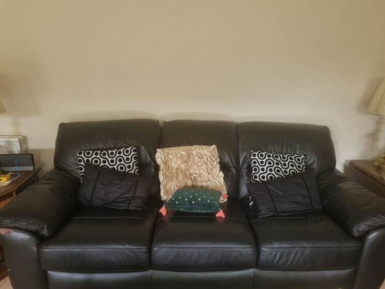 DFS Comfortable 2 x 3-Seater Sofa