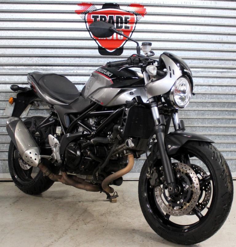 2018 68 SUZUKI SV 650 X XAU L8 SV650 CAFE 28K HPI CLEAR NEW MOT A2 COMPLIANT 35K
