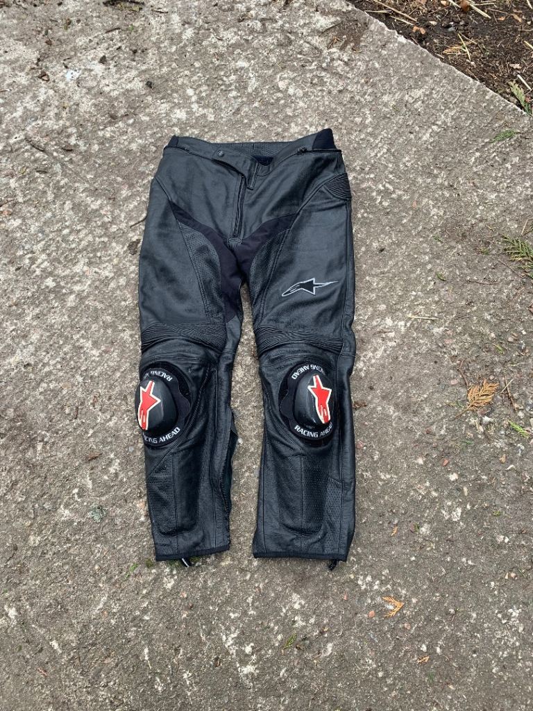 Alpinestars leather trousers 