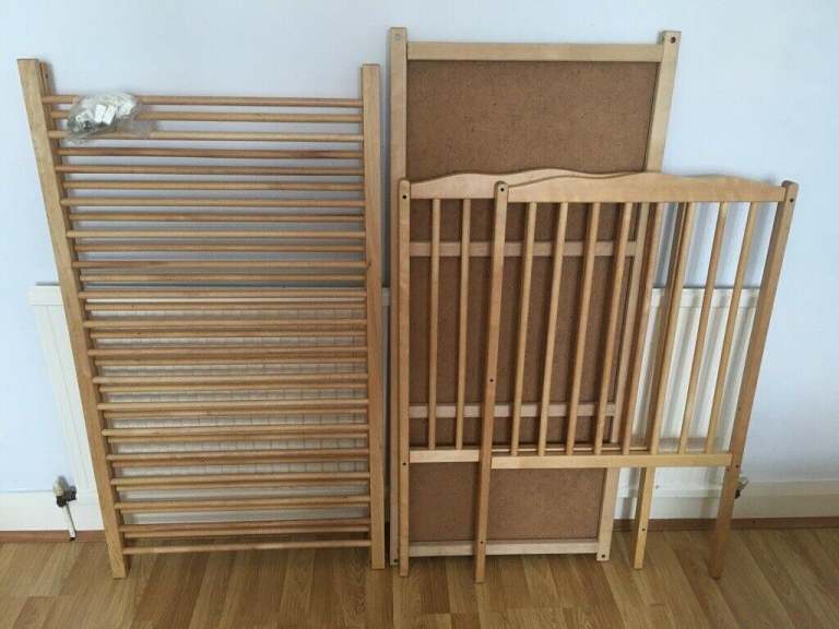 Wooden cot