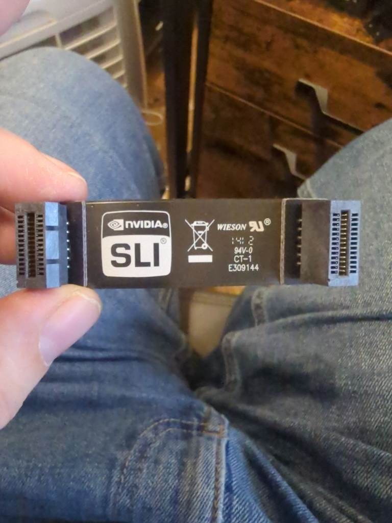 SLI Bridge (Nvidia) from Republic of Gamers