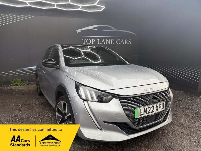 2022 Peugeot E-208 50kWh GT Auto 5dr (7kW Charger) HATCHBACK Electric Automatic
