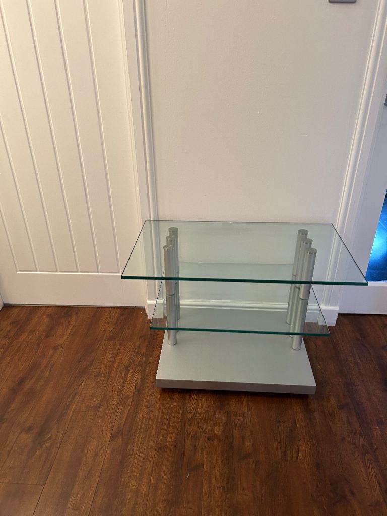 image for Glass tv unit