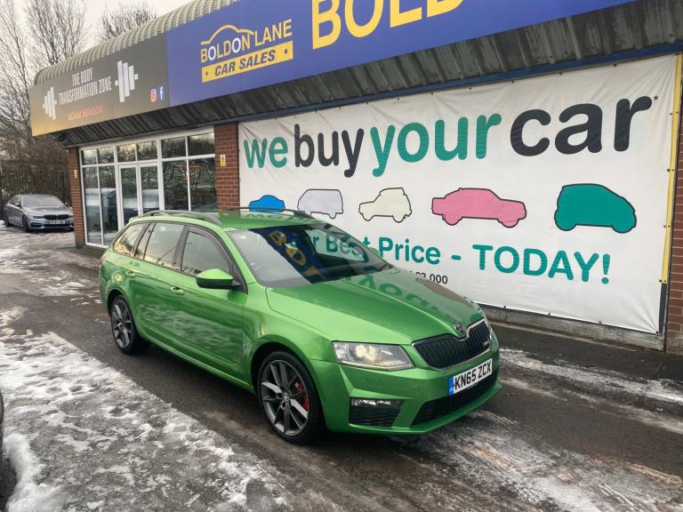 2015 Skoda Octavia 2.0 TDI CR vRS 5dr DSG ESTATE Diesel Automatic