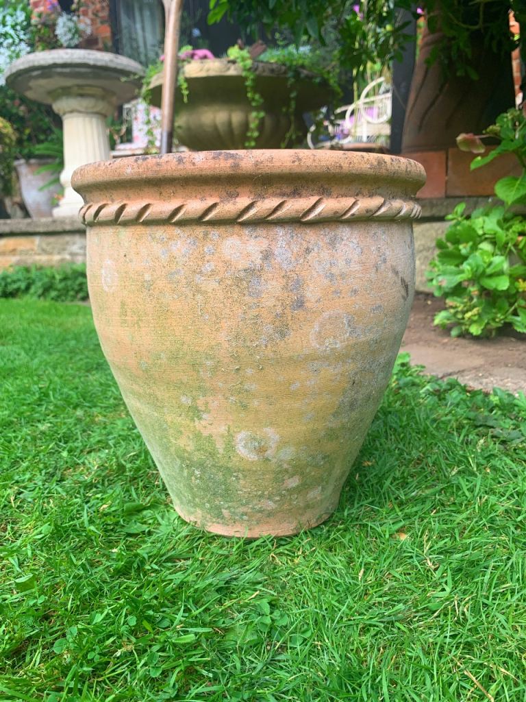 Lovely hand thrown terracotta plant pot