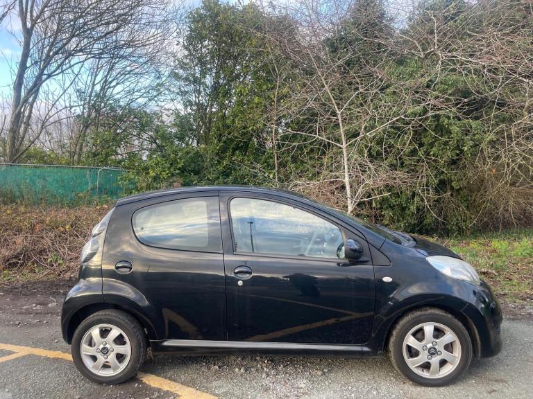 CITROEN C1 1.0 VTR+ 10 REG BLACK 5 DOOR 60063 MILES MOT JUNE 25TH 2026 TAX £20 LOW INSURANCE 60+MPG 