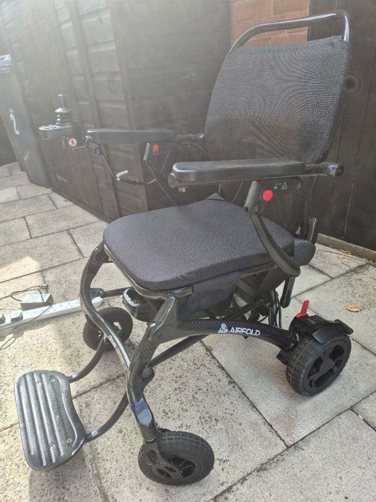 Airfold Electric Wheelchair - Good Condition, Lightweight