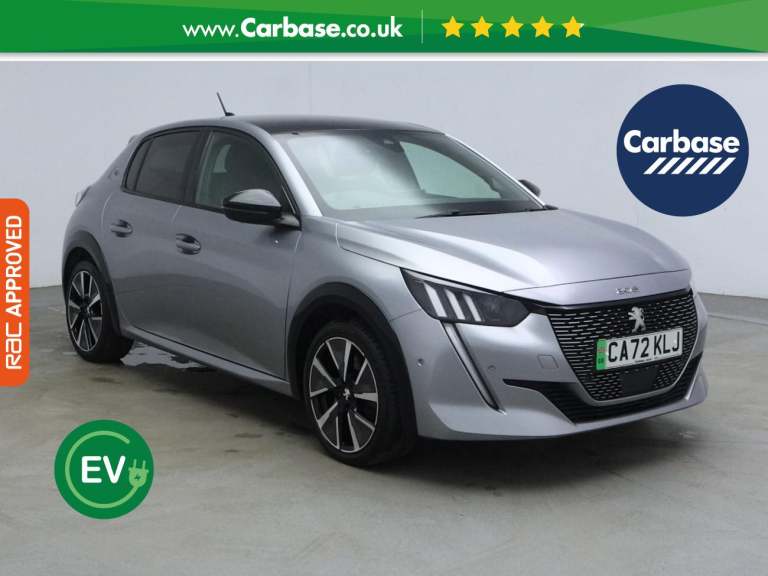 2022 Peugeot E-208 50kWh GT Hatchback 5dr Electric Auto (11kW Charger) (136 ps) Hatchback ELECTRI...