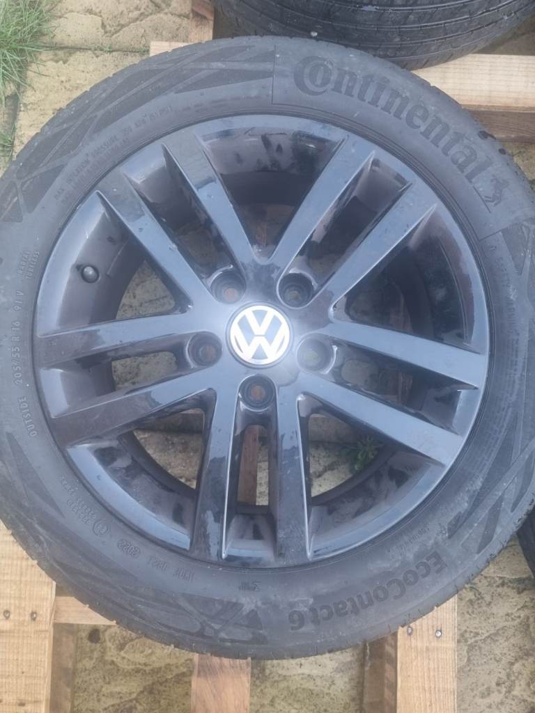 Alloy Wheels and Tyres VW 16inch
