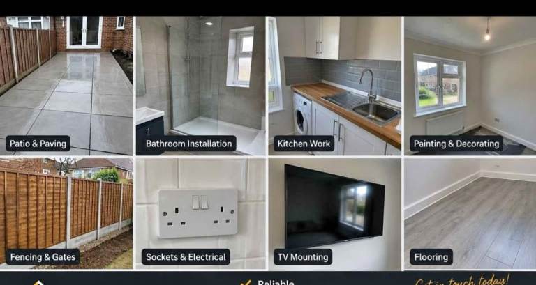 Home Improvement Services - Patio, Kitchen, Bathroom, Electrical