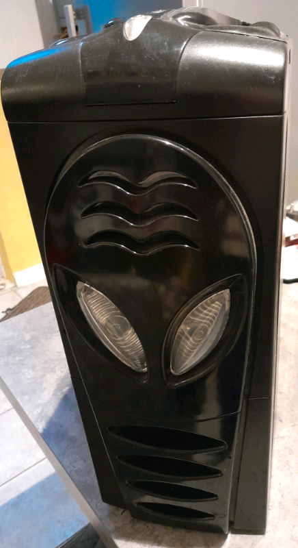 PC Alien Black Gaming PC Case