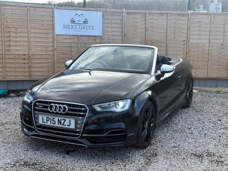 2015 Audi S3 2.0 TFSI Cabriolet S Tronic quattro Euro 6 (s/s) 2dr CONVERTIBLE Petrol Automatic