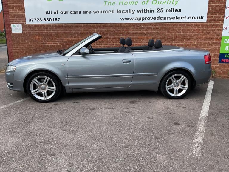2006 Audi A4 2.0T FSI Sport 2dr CONVERTIBLE Petrol Manual
