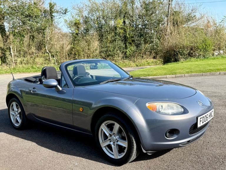 2006 MAZDA MX-5 1.8i 2DR SPORTS CONVERTIBLE MX5 ROADSTER EUNOX MIATA GREY 124BHP