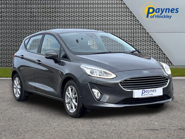 2019 Ford Fiesta Zetec 5 Dr 1.0L 100ps AUTO Magnetic Grey  LOW MILES FSH NAV AC