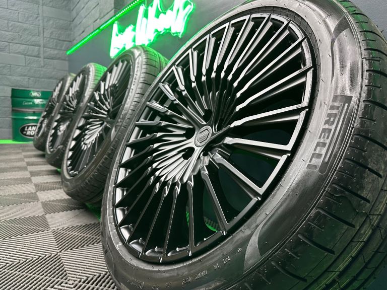 23” Genuine Urban UC-8 Alloy Wheels - Land Rover Defender 90 / 110 L663 L461 & NEW Pirelli’s & TPMS!