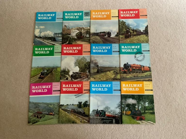 Railway world magazines.