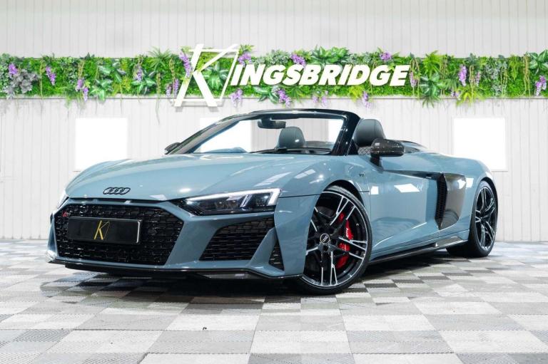 2021 Audi R8 5.2 FSI V10 Performance Carbon Black Spyder 2dr Petrol S Tronic quattro Eur Converti...