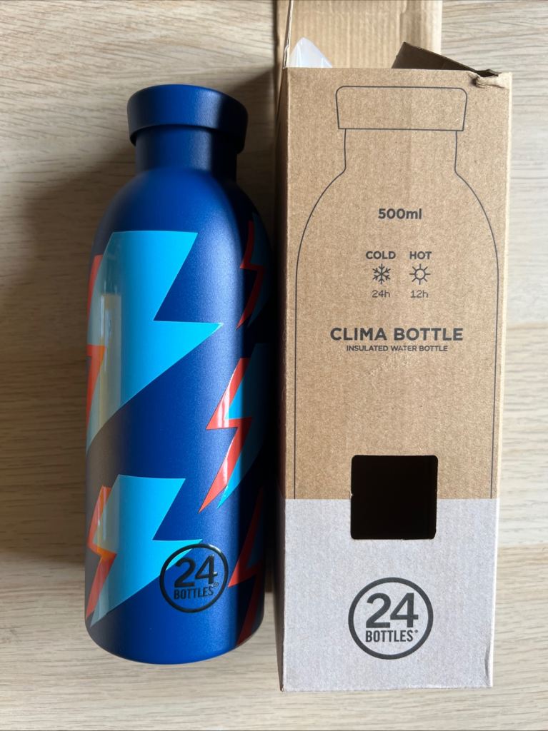 24Bottles Clima Bottle in Zap Zap, 500ml/17oz,Thermal Stainless Steel, Brand New