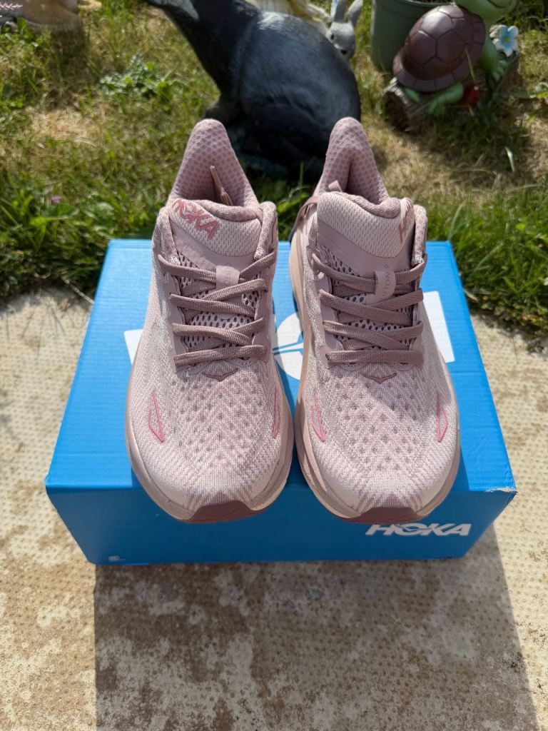Hoka Clifton 9 Women's Running Shoes – Pink, UK 6