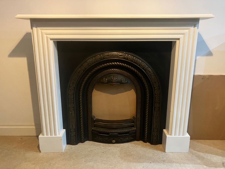 Cast Iron Replica Victorian Fireplace and surround 