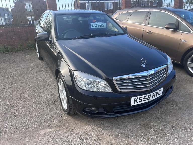 2009, MERCEDES-BENZ C CLASS 2.1 C220 CDI SE Black Auto Diesel