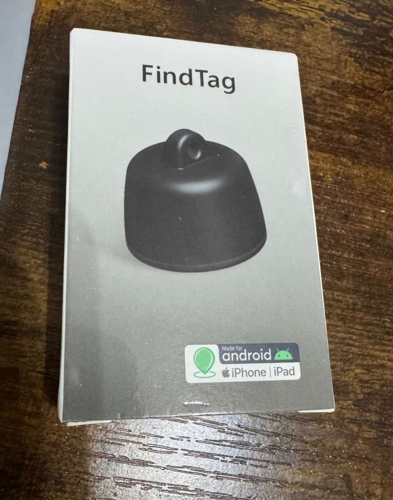 FindTag Pet & Asset Tracker – New in Box, Black