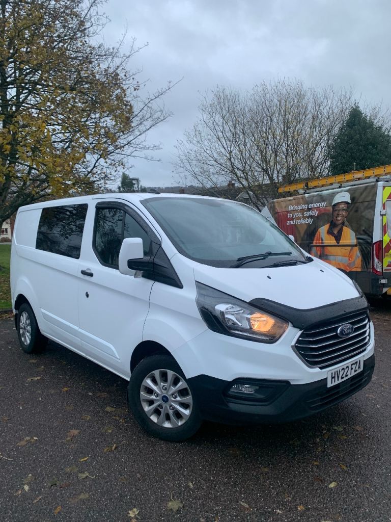 Ford, TRANSIT CUSTOM, cre cab Van, 2022, Manual, 1996 (cc)