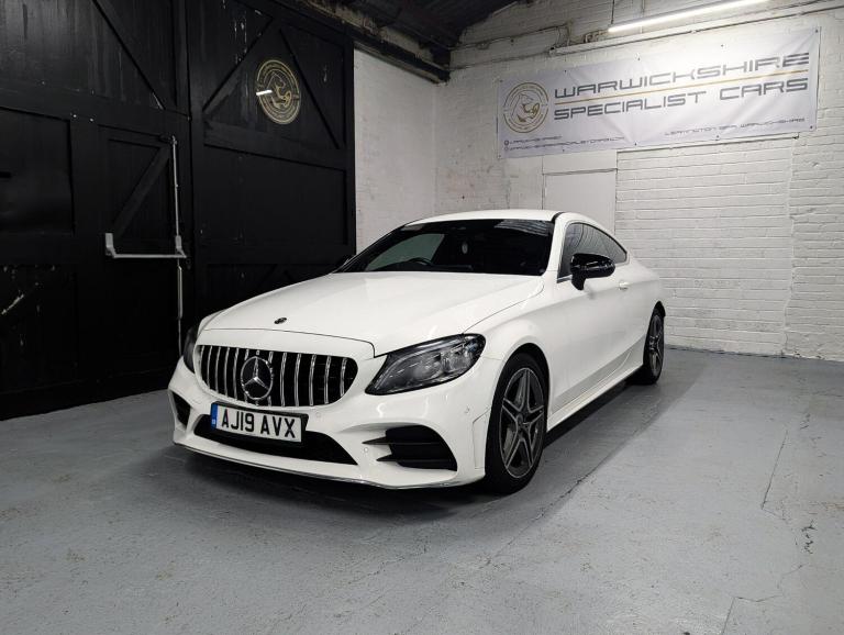 2019 Mercedes-Benz C Class 1.5 C200 MHEV AMG Line (Premium) G-Tronic+ Euro 6 (s/s) 2dr COUPE Petr...