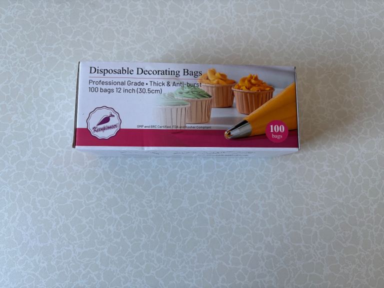 2x Keenpioneer Disposable Decorating Bags 12 Inch 100 Bags