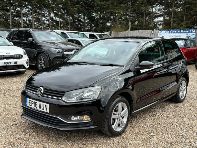 2016 Volkswagen Polo 1.0 BlueMotion Tech Match Euro 6 (s/s) 3dr HATCHBACK Petrol Manual