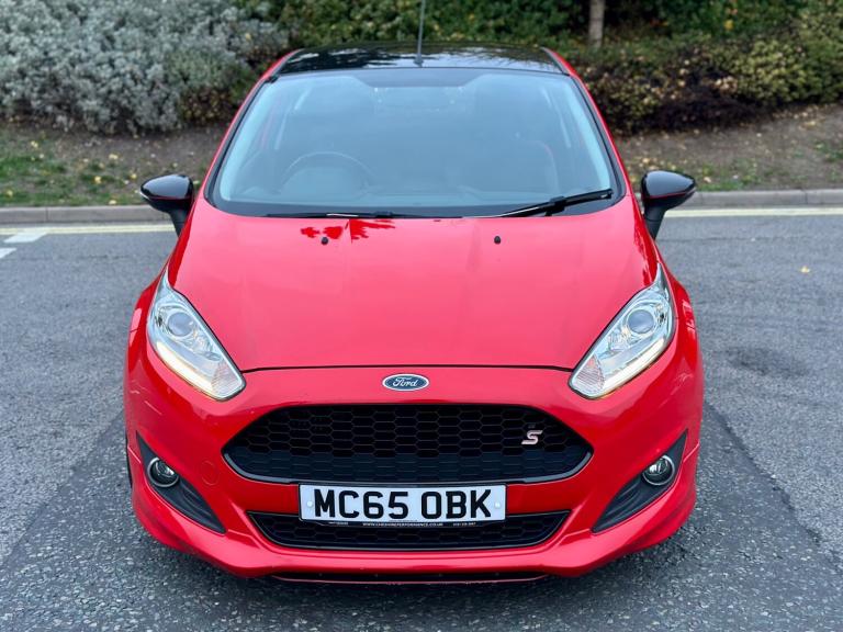 2016 Ford Fiesta 1.0 EcoBoost 140 Zetec S Red 3dr HATCHBACK Petrol Manual