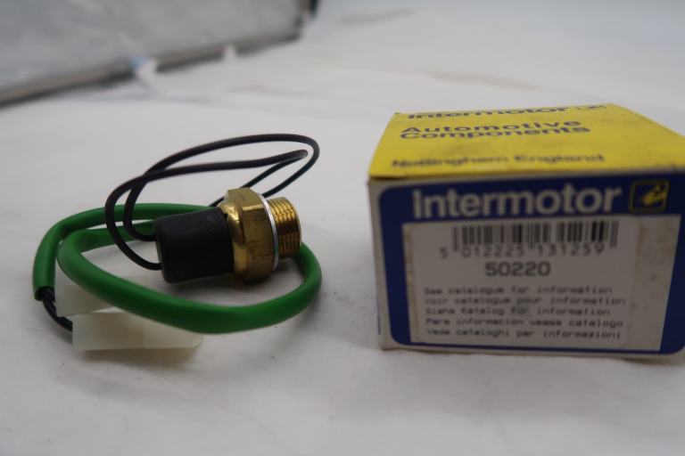 Intermotor 50220 Temperature Switch, radiator fan fits Lancia/Autobianchi A112