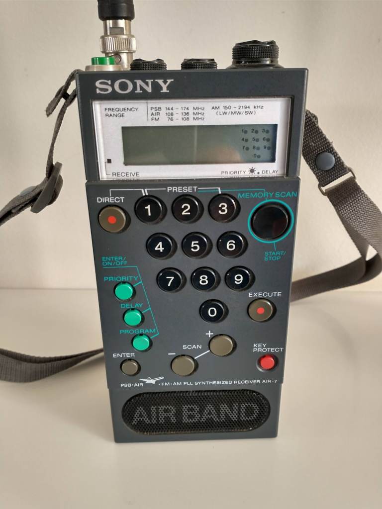 Vintage. Sony Radio Air 7 