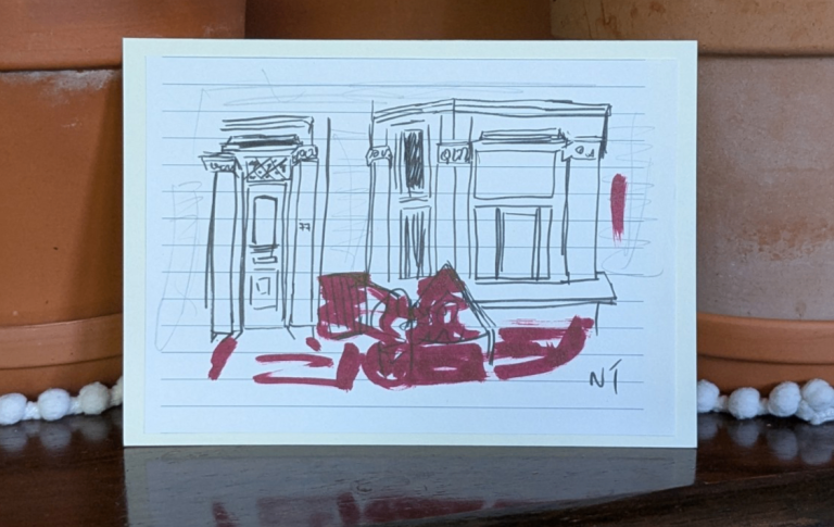 Original Sketch 'Goodbye Home'