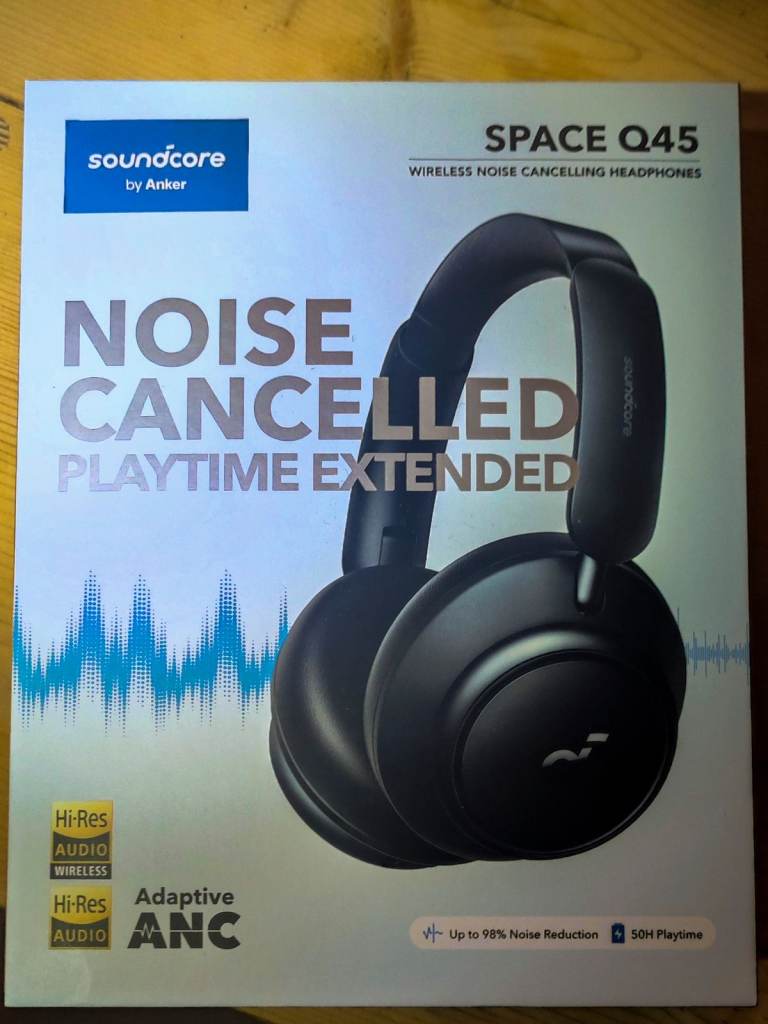 Soundcore Space Q45 Bluetooth Wireless Noise-Cancelling Headphones
